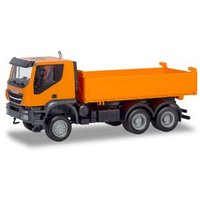 HERPA 309998 1:87 Iveco Trakker 6x6 Baukipper-LKW, orange HERPA 309998 1:87 Iveco Trakker 6x6 Baukipper-LKW, orange von Herpa
