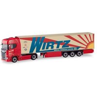 HERPA 310420 1:87 Scania CS 20 HD Kühlkoffer-Sattelzug "Wirtz" HERPA 310420 1:87 Scania CS 20 HD Kühlkoffer-Sattelzug "Wirtz" von Herpa