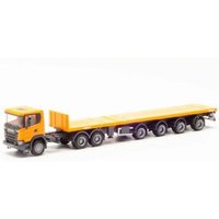 HERPA 311403 1:87 Scania CG 17 XT 6x6 Teletrailer-Sattelzug, kommunalorange HERPA 311403 1:87 Scania CG 17 XT 6x6 Teletrailer-Sattelzug, kommunalorange von Herpa