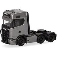 HERPA 314053-005 1:87 Scania CS 20 HD Zugmaschine 3achs (6x4), grau von Herpa