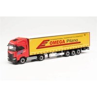 HERPA 314527 1:87 Iveco S-Way LNG Gardinenplanen-Sattelzug „Omega Pilzno“ HERPA 314527 1:87 Iveco S-Way LNG Gardinenplanen-Sattelzug „Omega Pilzno“ von Herpa