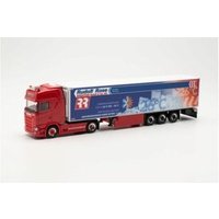 HERPA 315005 1:87 Scania CS 20 HD Kühlkoffer-Sattelzug „Spedition Rose / Trucker Babe Manu" HERPA 315005 1:87 Scania CS 20 HD Kühlkoffer-Sattelzug „Spedition Rose / Trucker Babe Manu" von Herpa