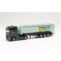 HERPA 315166 1:87 Scania CS 20 HD ADR Saugsilo-Sattelzug „Spedition Freund“ HERPA 315166 1:87 Scania CS 20 HD ADR Saugsilo-Sattelzug „Spedition Freund“ von Herpa