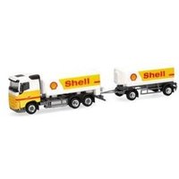 HERPA 316071 1:87 Volvo FH 2020 Flachdach Benzintank-Hängerzug "Shell" HERPA 316071 1:87 Volvo FH 2020 Flachdach Benzintank-Hängerzug "Shell" von Herpa
