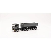 HERPA 316248 1:87 Scania CG 17 6x6 Rundmulden-Sattelzug 3achs/2achs, grau/gelb HERPA 316248 1:87 Scania CG 17 6x6 Rundmulden-Sattelzug 3achs/2achs, grau/gelb von Herpa