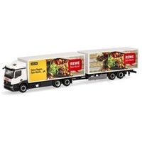 HERPA 316378 1:87 Mercedes-Benz Classicspace 2.3 Tandemkühlkoffer-Hängerzug "REWE" HERPA 316378 1:87 Mercedes-Benz Classicspace 2.3 Tandemkühlkoffer-Hängerzug "REWE" von Herpa