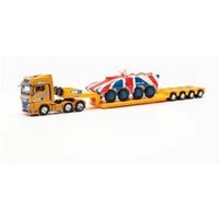 HERPA 316439 1:87 MAN TGX GX 6x2 Tieflade-Sattelzug mit GTK Boxer England "Spedition Steinle" HERPA 316439 1:87 MAN TGX GX 6x2 Tieflade-Sattelzug mit GTK Boxer England "Spedition Steinle" von Herpa