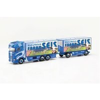 HERPA 316521 1:87 Scania CS 20 HD Kühlkoffer-Hängerzug "Frank Seis" (Bayern/Aurach) von Herpa