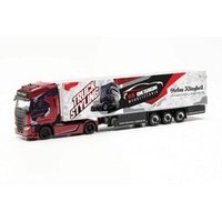 HERPA 316644 1:87 Iveco S-Way Kühlkoffer-Sattelzug "Stefan Klingbeil" (Hessen/Gladenbach) von Herpa