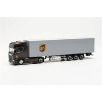 HERPA 317009 1:87 Scania CR 20 HD mit zwei Koffer-Aufliegern "UPS Spanien" HERPA 317009 1:87 Scania CR 20 HD mit zwei Koffer-Aufliegern "UPS Spanien" von Herpa