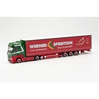 HERPA 317214 1:87 Mercedes-Benz Actros Bigspace 15m Lowliner-Sattelzug "Werner" HERPA 317214 1:87 Mercedes-Benz Actros Bigspace 15m Lowliner-Sattelzug "Werner" von Herpa