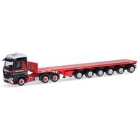 HERPA 317504 1:87 Mercedes-Benz Arocs Streamspace Ballasttrailer-Sattelzug "Mammoet" von Herpa