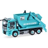 HERPA 317641 1:87 MAN TGS M Euro6c Absetzkipper AK 16 "KS Containerdienst/Black Sheep" von Herpa