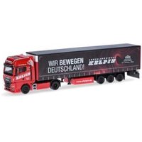 HERPA 317771 1:87 MAN TGX GX Gardinenplanen-Sattelzug "KELPIN/Wir bewegen Deutschland" HERPA 317771 1:87 MAN TGX GX Gardinenplanen-Sattelzug "KELPIN/Wir bewegen Deutschland" von Herpa