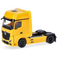 HERPA 317948-002 1:87 Mercedes-Benz Actros L 18 Gigaspace Zugmaschine 2achs, ginstergelb von Herpa