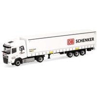 HERPA 318013 1:87 DAF XG Gardinenplanen-Sattelzug "DB Schenker / City Trans Harz" von Herpa