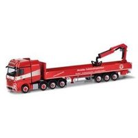 HERPA 318426 1:87 Mercedes-Benz Actros L Gigaspace Pritschen-Sattelzug mit Kran "Colonia" HERPA 318426 1:87 Mercedes-Benz Actros L Gigaspace Pritschen-Sattelzug mit Kran "Colonia" von Herpa