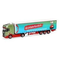 HERPA 318600 1:87 Scania CR 20 Hochdach Gardinenplanen-Sattelzug "Wandt/BGL" von Herpa