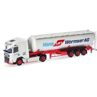 HERPA 318815 1:87 DAF XG Silo-Sattelzug 60m³ "Hans Wormser" von Herpa