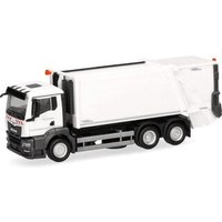 HERPA 319010 1:87 MAN TGS NN Pressmüllfahrzeug FAUN VARIOPRESS, weiß von Herpa