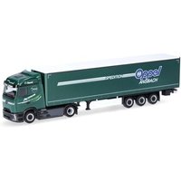 HERPA 319072 1:87 Mercedes-Benz Actros Procabin Streamspace Gardinenplanen-Sattelzug "Oppel Ansbach" von Herpa