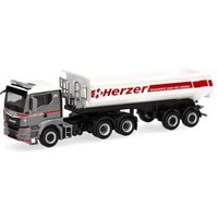 HERPA 319164 1:87 MAN TGS TN Kipp-Sattelzug "Herzer" von Herpa