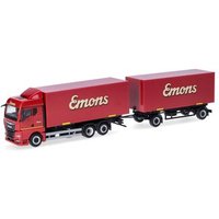 HERPA 319294 1:87 MAN TGX GM Wechselkoffer-Hängerzug "Emons" von Herpa