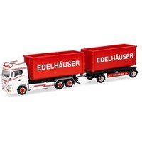 HERPA 319317 1:87 MAN TGS TM Abrollmulden-Hängerzug "Edelhäuser" von Herpa