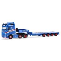 HERPA 319805 1:87 Volvo FH GL 2020 6x2 Semitieflade-Sattelzug "Seeland" von Herpa