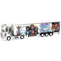 HERPA 319980 1:87 Scania CS 20 HD Gardinenplanen-Sattelzug "Pluta" von Herpa