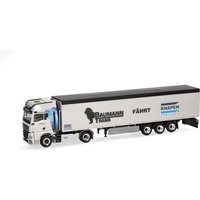 HERPA 320085 1:87 MAN TGX GX Schubboden-Sattelzug "Baumann/Knapen" von Herpa