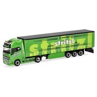 HERPA 320108 1:87 Volvo FH16 GL XL 2020 Gardinenplanen-Sattelzug "Stritzl" von Herpa