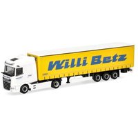 HERPA 320290 1:87 DAF XG facelift Gardinenplanen-Sattelzug "Willi Betz" HERPA 320290 1:87 DAF XG facelift Gardinenplanen-Sattelzug "Willi Betz" von Herpa