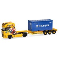 HERPA 320672 1:87 DAF XG+ Container-Sattelzug "Acargo / 20 ft. Open Top Hanjin" von Herpa