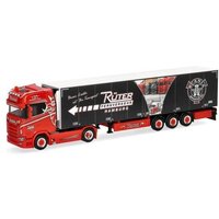HERPA 320689 1:87 Scania CS 20 HD Kühlkoffer-Sattelzug "Rüter Fernverkehr" von Herpa