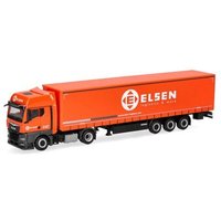 HERPA 321150 1:87 MAN TGX GX Gardinenplanen-Sattelzug "ELSEN" HERPA 321150 1:87 MAN TGX GX Gardinenplanen-Sattelzug "ELSEN" von Herpa