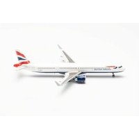 HERPA 572422 1:200 British Airways Airbus A321neo – G-NEOY HERPA 572422 1:200 British Airways Airbus A321neo – G-NEOY von Herpa