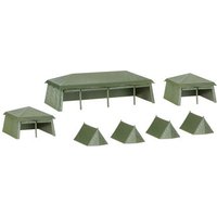 HERPA 745826 1:87 HERPA Military: Bausatz Zelte (7 Stück) von Herpa