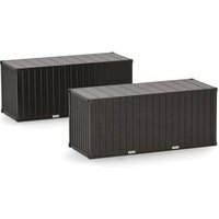 HERPA 747127 1:87 2x 20ft Container "Bundeswehr", Bronzegrün (unbedruckt) von Herpa