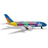 HERPA 86RT-9906 1:500 Single Airplane Emirates A380 "Destination Dubai" von Herpa