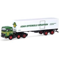 HERPA 87MBS026147 1:87 MB LPS 2032 Container-Sattelzug "Spedition Offergeld" von Herpa