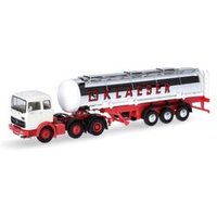 HERPA 87MBS026154 1:87 MB LPS 2032 Chemietank-Sattelzug "Hans Klaeser Herten" von Herpa