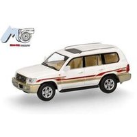 HERPA 87MC000006 1:87 MicroCity: Toyota Landcruiser LC 100, weiß (1998-2007) von Herpa