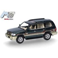 HERPA 87MC000007 1:87 MicroCity: Toyota Landcruiser LC 100 (1998-2007), dunkelgrün von Herpa