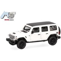 HERPA 87MC000012 MicroCity 1:87 Jeep Wrangler, weiß (ab 2017) von Herpa