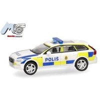 HERPA 87MC000035 MicroCity 1:87 Volvo V90 "Polis Schweden" (ab 2017) von Herpa