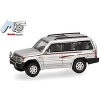 HERPA 87MC000042 MicroCity 1:87 Mitsubishi Pajero, silber von Herpa