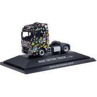 HERPA 918749 1:87 MAN TGX XXL Euro6 Solo-Zugmaschine "MAN - Wenn der Himmel weint" (PC) von Herpa