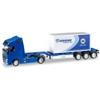 HERPA 925686 1:87 Volvo FH GL Plattencontainer-Sattelzug "Krone" HERPA 925686 1:87 Volvo FH GL Plattencontainer-Sattelzug "Krone" von Herpa