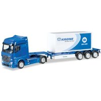 HERPA 925693 1:87 Mercedes Benz Actros Plattencontainer-Sattelzug "Krone" HERPA 925693 1:87 Mercedes Benz Actros Plattencontainer-Sattelzug "Krone" von Herpa
